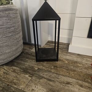 Black Metal Lantern
